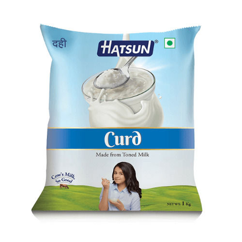  Thick And Creamy High-Quality Hatsun Curd Pouch 1Kg  Age Group: Old-Aged