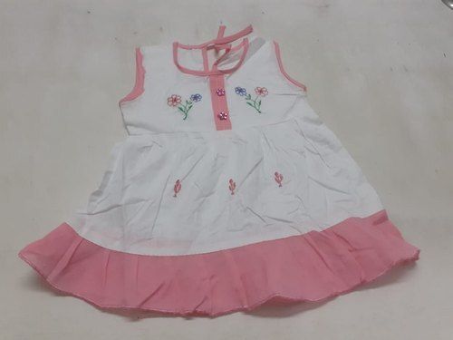 Designer Wear Soft Comfortable Breathable And Stylish Quality Girl Baby Cotton Frock 