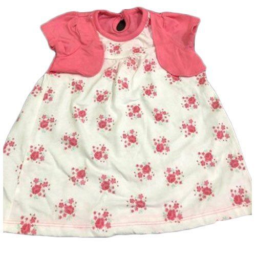 Regular Wear Cotton Baby Floral Print Frock  Age Group: 3-5