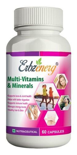 Erbzenerg Multivitamin And Minerals 60 Capsules