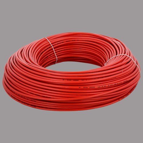 Long Lasting And High Current Capacity Flexible Red Electric Pvc House Wire Insulation Material: Copper