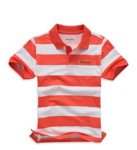 Multicolor Linen Kids Knitted Polo T Shirt Gender: Male