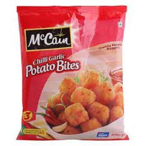 Super Delicious Salty Crispy Round Frozen Snacks M'Cain Chilli Garlic Potato Bites