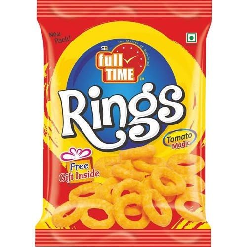 Super Delicious Spicy And Salty Crunchy Round Magic Masala Rings Puffs Snack