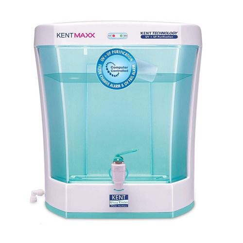 Plastic Kent Max Uv Water Purifier For Pure Water With Wall Mountable And 6 Months Warranty