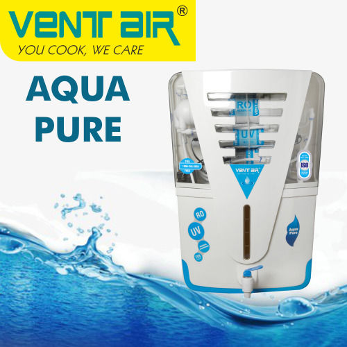 Plastic Wall Mounted Aqua Pure Ventair Ro Uv Water Purifier For Domestic