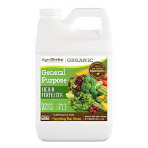 Agrothrive All Purpose Organic Liquid Fertilizer - 3-3-2 Npk Herbs 