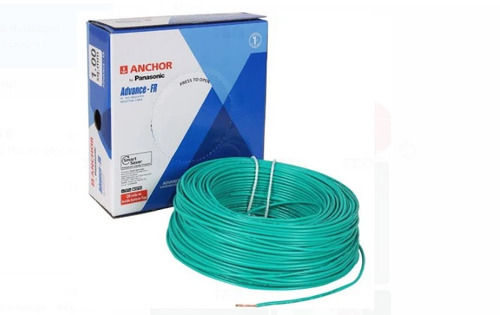 Anchor Green 1.00 Sq. Mm Pvc Insulated Copper Wire With 90 Meter Length 