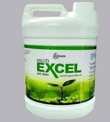 Bio-Tech Grade 5 Litres Bottle Multi Excel Liquid Organic Manure, For Agriculture, Target Crops: Vegetables