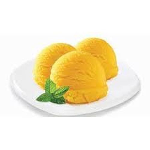 Custard-Based Ice Cream Frozen Smooth Mango Ice Cream
