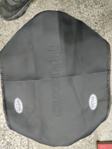 Highly Comfortable Two Wheeler Motorcycle Seat Cover Black Color 