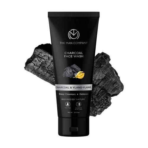 Men'S Charcoal Face Wash For Oily Skin 
