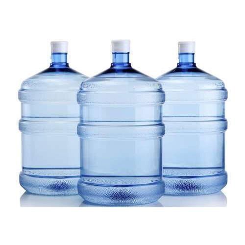 Blue Safe To Use Plastic Transparent Round 20 Liters Water Jar, Size: 2 X 3 Feet