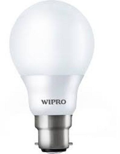 White Colour Aluminium Wipro Led Bulbs Easy To Install Durable And Long Lasting Life
