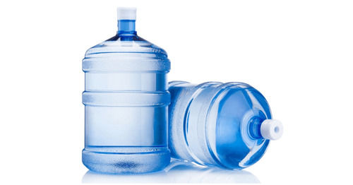 100 Percent Pure And Fresh Hygienically Packed Blue Mineral Water Bottle