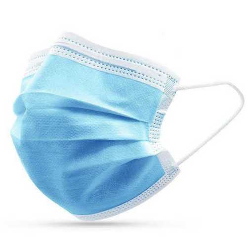 3 Layer Breathable Nose Cut Disposable Face Mask For Men And Women