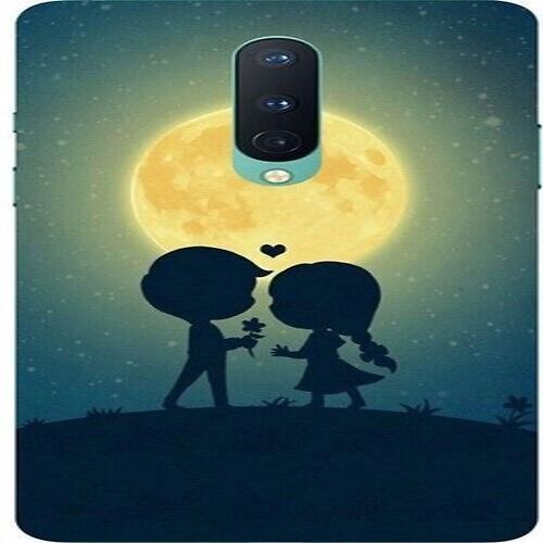 Couple Love Moon Designer Printed Hard Mobile Back Cover For Mobile Body Protection Android Version: Yes