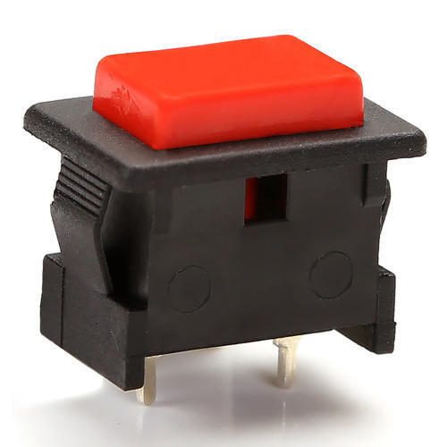 Electrical 5A Red Plastic Push Button Switch  Max. Voltage: 220~240 Volt (V)