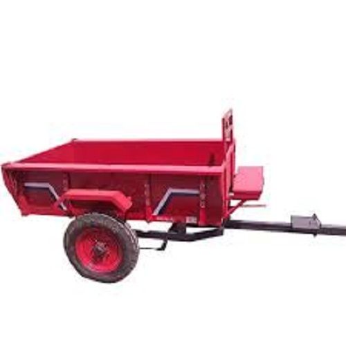 Iron Mild Steel Non Tipping Power Tiller Trolley Durable Long Lasting Strong