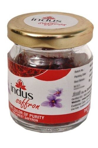 Organically Nurtured Natural Aroma Indus Kashmiri Saffron, 5 Gram  Packaging: Bottle