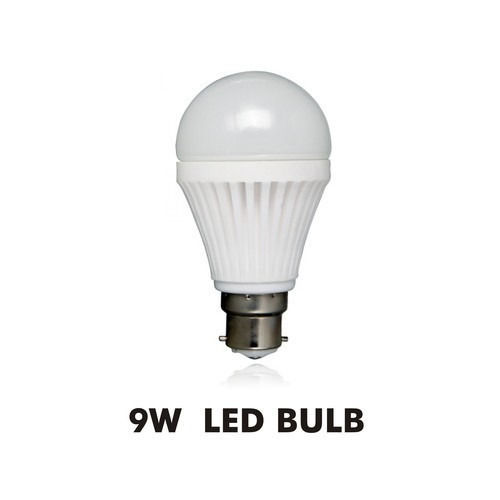 Outdoor 9 Watt Cool White Light Weight Round Shape Bulb LED Lights