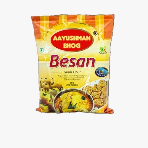 Pack Of 1 Kilogram Fresh And Organic Ayushman Bhog Besan Flour Carbohydrate: 12 Grams (G)