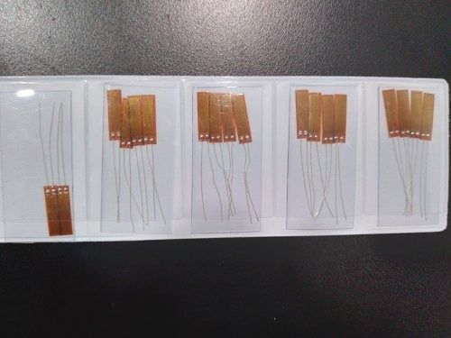 Polyimide And Constantan Strain Gauge Resistance 120 Ohm Used To Measure Tension