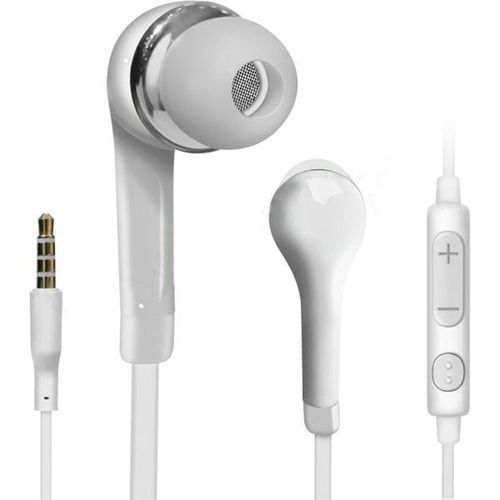 Samsung Tangle Free White Color Handsfree Earphones Water Resistance