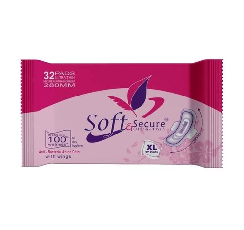 Sanitary Pads With Breathable Fabrics And Extra Absorbent, Eco Friendly