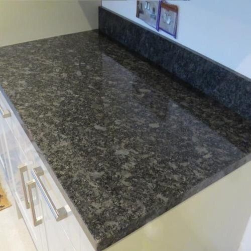 Scratch Resistance Easy To Clean Big Slab Polished Steel Grey Granite Application: Home And Industrial