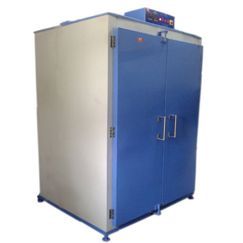 Meta Standard Cabinet Well Polished White And Blue Industrial Hot Air Oven