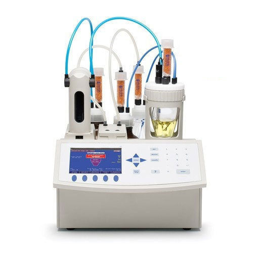 Standard Semiwhite Microprocessor Based Karl Fisher Titrimeter With Graphical Display