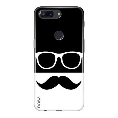 White And Black Printed Mobile Cover With Lightweight And Sleek Design Design: Bar