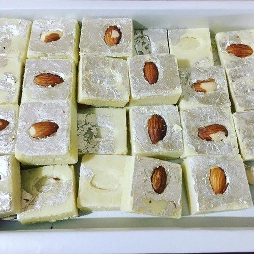 100% Pure And Fresh No Artificial Colors Delicious Indian Sweet Milk Mawa Burfi 