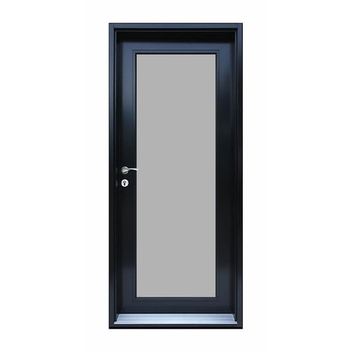 7 Feet Hinged Easy Loked Shiny And Strong Interior Aluminium Door