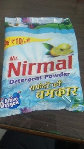  घरेलू उद्देश्य के लिए केमिकल फ्री व्हाइट निर्मल डिटर्जेंट पाउडर बेंजीन%: 100% 