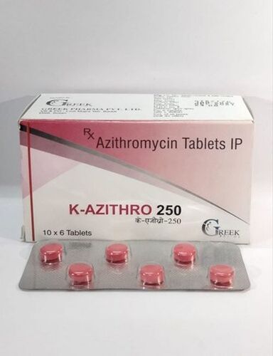 Greek Pharma's K-azithro 250 Tablet, 10x6 Tablets