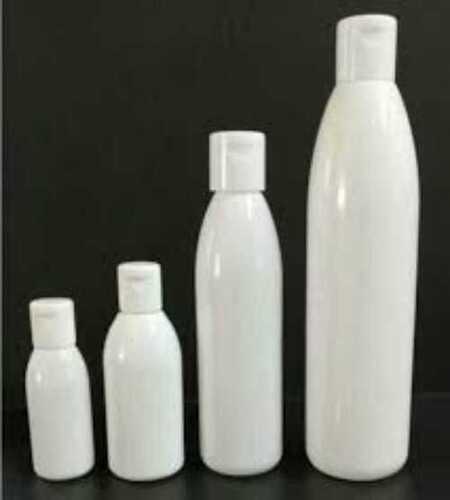 Leak Proof White Color Round Shape Pet Plastic Bottle With Screw Cap