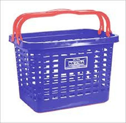 Plastic Basket And Simple And Purple Colour With Lightweight And Recycable