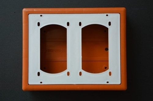 Rectangular Pvc Wall Mounted Electrical Switch Boards With 2 M Module Size