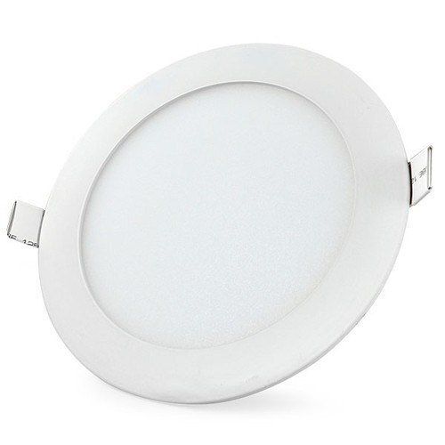 White Round Led Panel Light With High Brightness For Outdoor Use