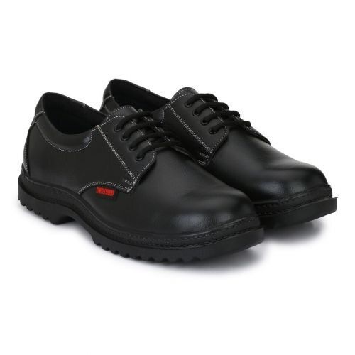 Washable Type Mens Black Safety Shoes