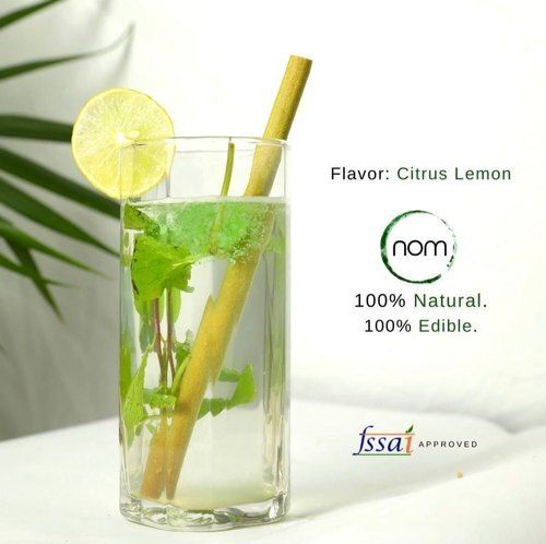 100% Biodegradable Refreshing Taste Edible Drinking Lime-pinch Straw