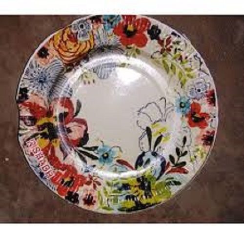 Printed Eco Friendly Disposable Plate