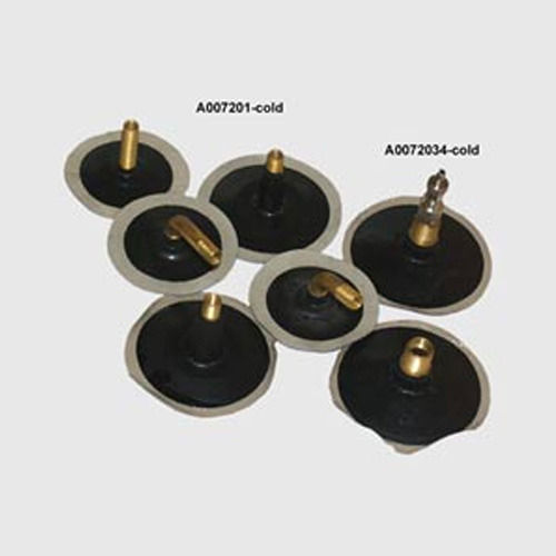 Black 4-7 Inches Round Shape Valve Patches For Industrial Use