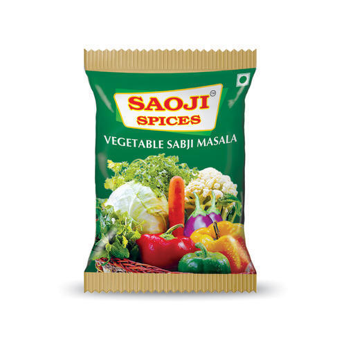 A Grade And Dried Sabji Masala Pouch