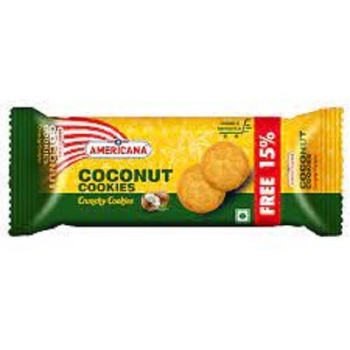 स्वादिष्ट नारियल बिस्किट स्वादिष्ट पीला रंग और मीठा ग्लूटेन मुक्त