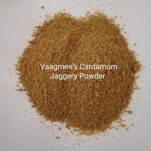 Natural Chemical Free Cardamom Jaggery Powder No Artificial Flavor