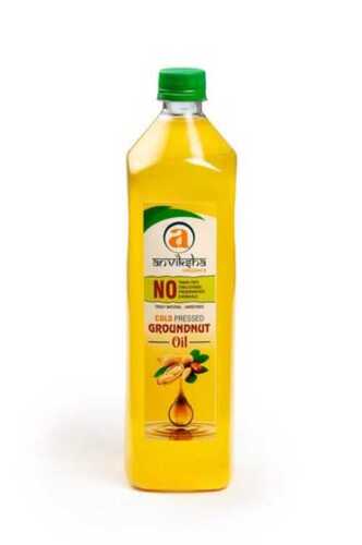 No Artificial Flavour Wood Cold Pressed Groundnut Oil for Cooking and Deep Frying