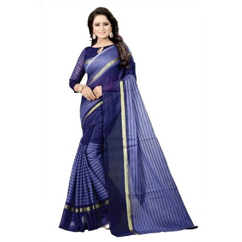 Georgette Party Wear Ladies Saree, With Blouse Piece